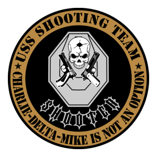 USS Shooting Team Logo PNG Vector