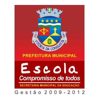 Vitória da Conquista Secretaria de educação Logo PNG Vector