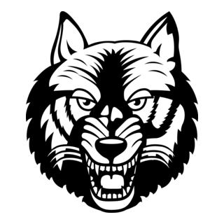 Wolf Logo PNG Vector