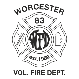 Worchester Vol. Fire Dept Logo PNG Vector