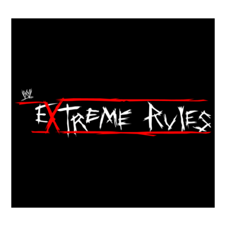 WWE Extreme Rules Logo PNG Vector