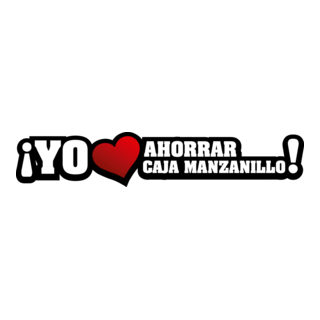 Yo amo ahorrar, yo amo caja manzanillo Logo PNG Vector