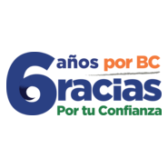 6 años por BC Gracias por tu confianza Logo PNG Vector