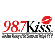 98.7 Kiss FM Logo PNG Vector