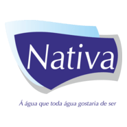 Água Mineral Nativa Logo PNG Vector
