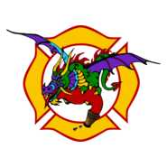 Association des pompiers de Sainte-Adele Logo PNG Vector