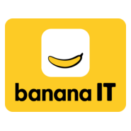 Banana IT Logo PNG Vector