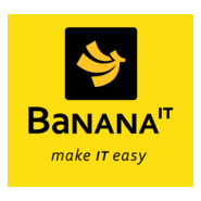 Banana IT Logo PNG Vector