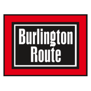 Burlington Route Logo PNG Vector
