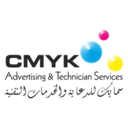 CMYK Advertising & Technician Services Logo PNG Vector