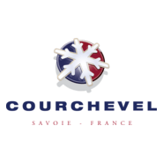 Courchevel French Ski Resort Logo PNG Vector