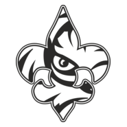 Fleur De Lis Tiger Eye Logo PNG Vector