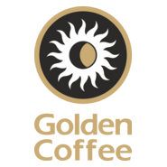 Golden Coffee Company Logo PNG Vector