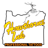 Hawthorne Ink Tattoo Logo PNG Vector
