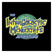 Intergalactic McNuggets Adventure Logo PNG Vector