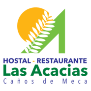las acacias hostal restaurante Logo PNG Vector