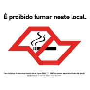 Lei anti-fumo SP Logo PNG Vector