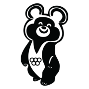 Misha Olympic Bear Logo PNG Vector