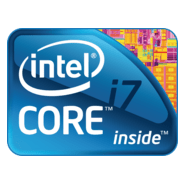 Processeur Intel Core i7 Logo PNG Vector
