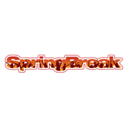 Spring Break Logo PNG Vector