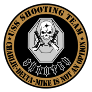 USS Shooting Team Logo PNG Vector