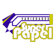 Variedades Super Papel Logo PNG Vector