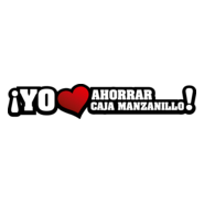 Yo amo ahorrar, yo amo caja manzanillo Logo PNG Vector