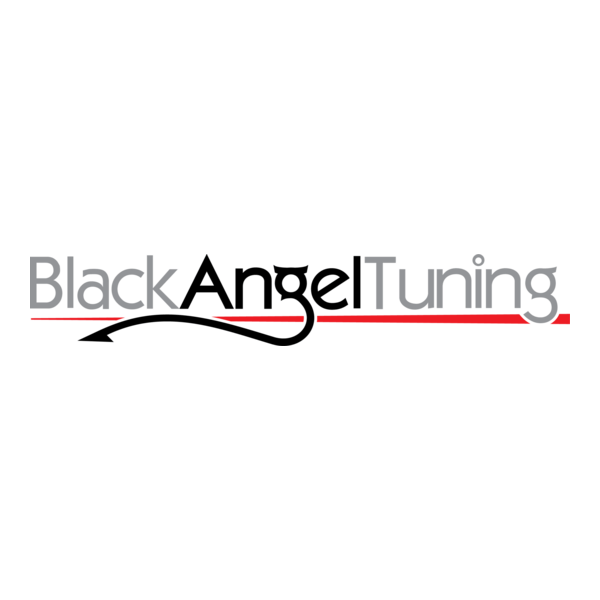 Black Angel Tuning Logo PNG Vector