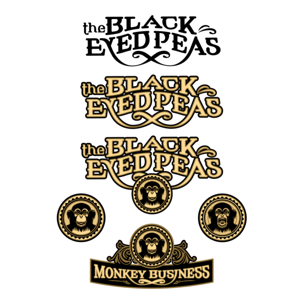 Black Eyed Peas Logo PNG Vector