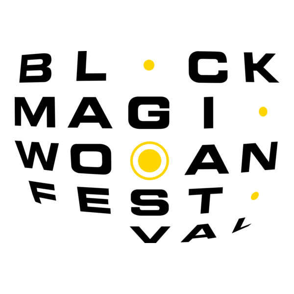 Black Magic Woman Festival Logo PNG Vector