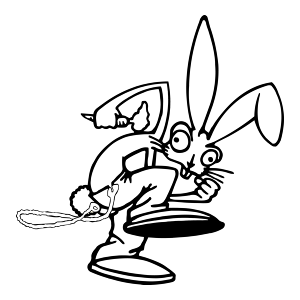 Blink 182 Bunny Logo PNG Vector