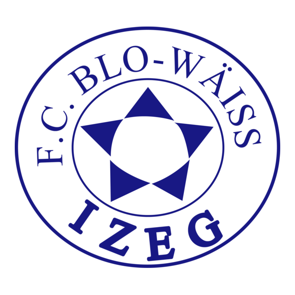 Blo-Wäiss Izeg Logo PNG Vector