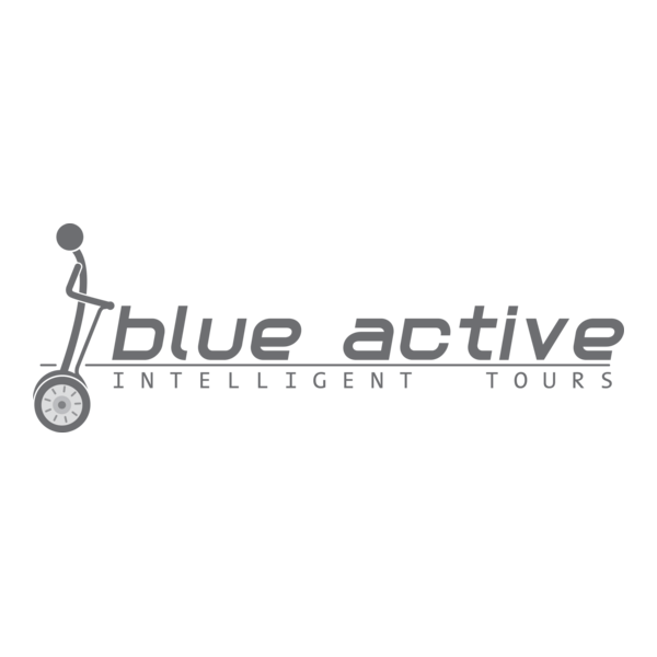 Blue Active - Intelligent tours Logo PNG Vector