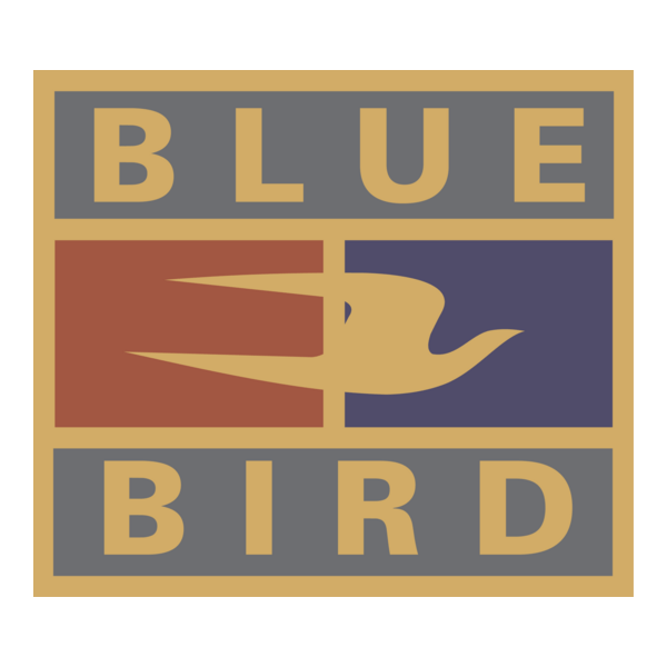 Blue Bird Logo PNG Vector