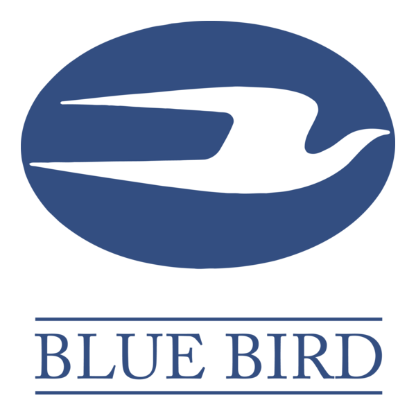 Blue Bird Logo PNG Vector