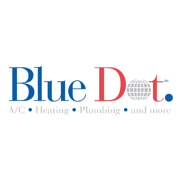 Blue Dot Logo PNG Vector