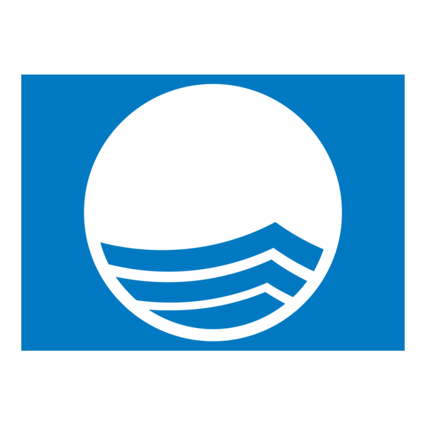 Blue Flag Logo PNG Vector