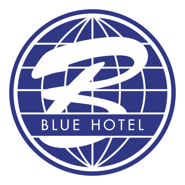 Blue Hotel Logo PNG Vector