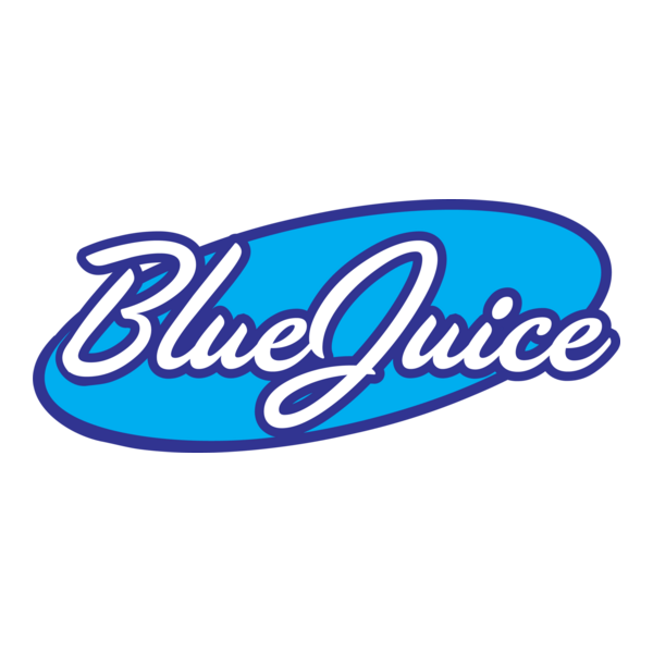 Blue Juice Skis Logo PNG Vector
