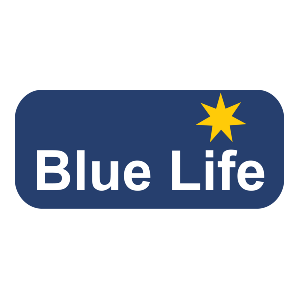 Blue Life Logo PNG Vector