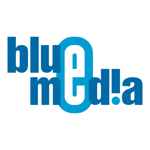 Blue Media Logo PNG Vector