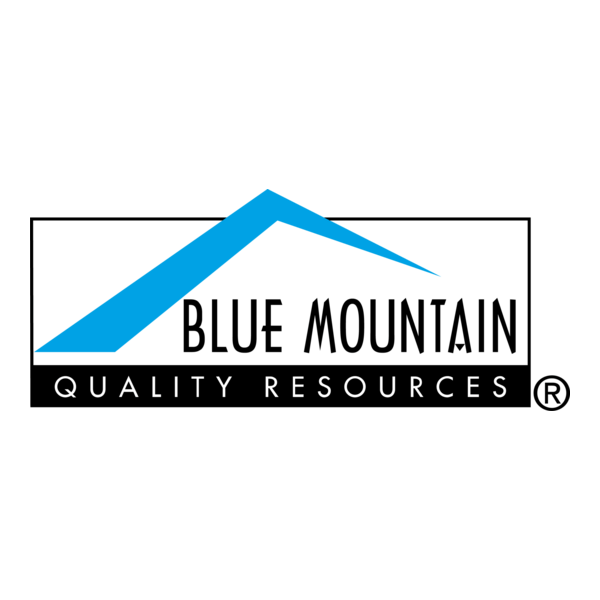 Blue Mountain Logo PNG Vector