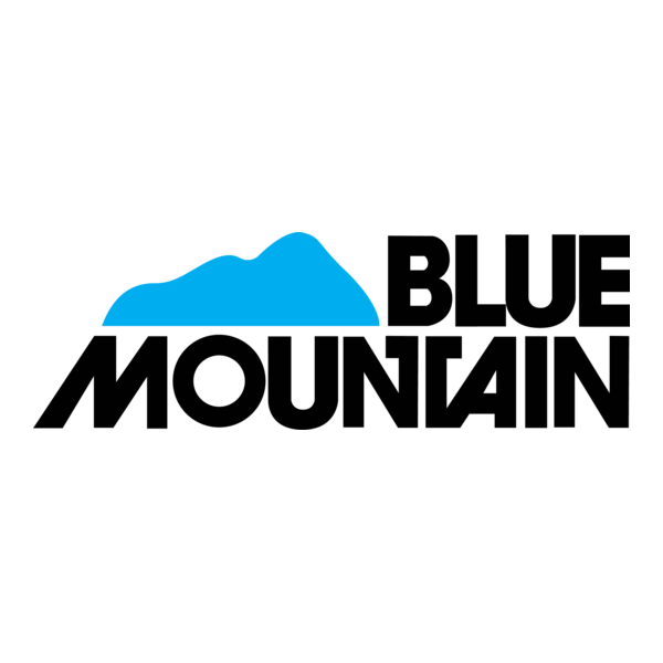 Blue Mountain Logo PNG Vector