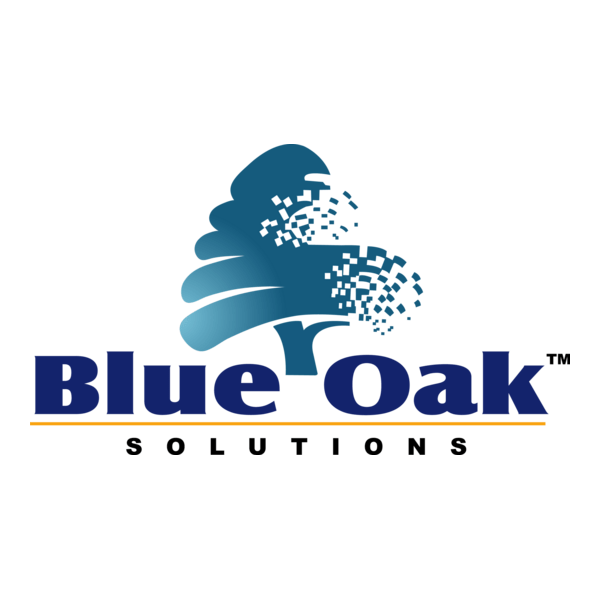 Blue Oak Solutions Logo PNG Vector