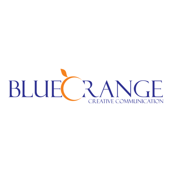 Blue Orange Creative Communication Logo PNG Vector