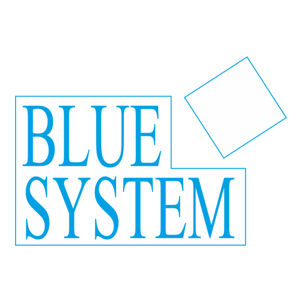 Blue System Logo PNG Vector