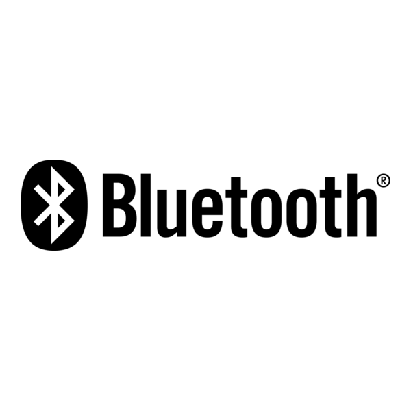 Bluetooth Black Logo PNG Vector