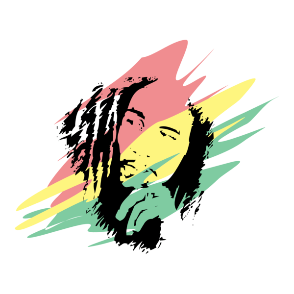 bob marley Logo PNG Vector
