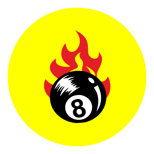 Bola Oito Logo PNG Vector