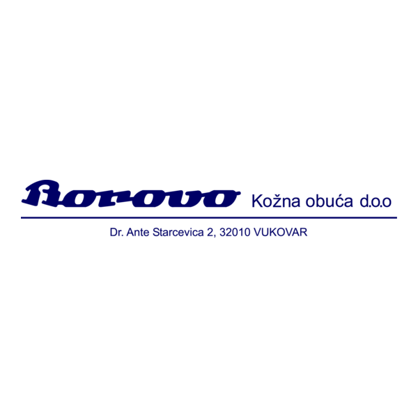 Borovo Kožna obuća d.o.o. Logo PNG Vector